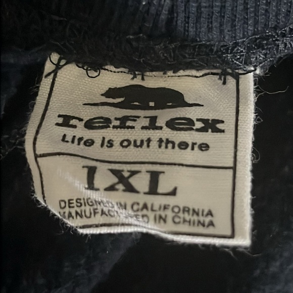 Navy Blue & White Reflex Life Is Out There Jogger Sweatpants - Picture 6 of 6